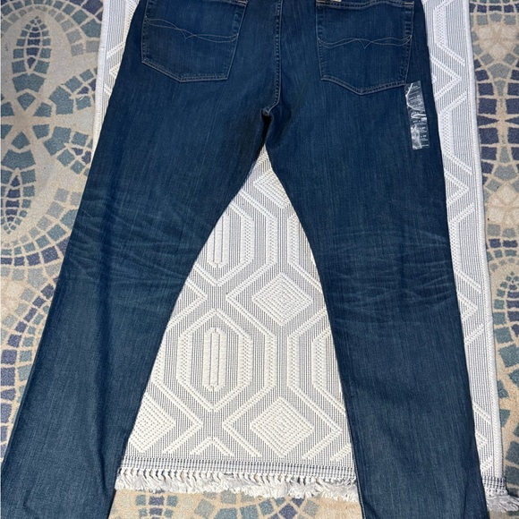 NWT Polo Ralph Lauren The Parkside Active Taper Coolmax Mens Blue Jeans 44Tx38 - Picture 3 of 8